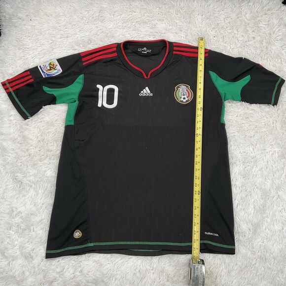 Adidas Mexico 2010 World Cup Away Jersey, C. Blanco #10 Size XL - Picture 4 of 5